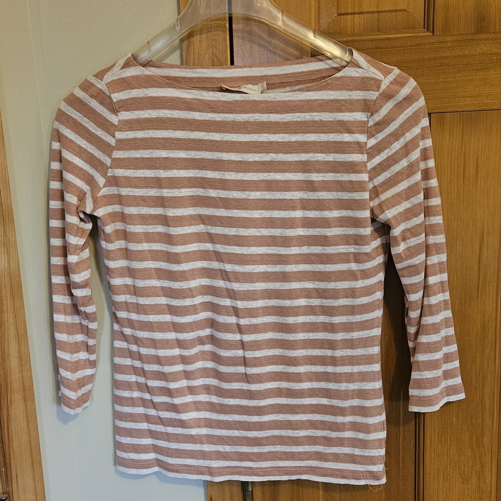 Tory Burch Boat-neck Lightweight Top ECU